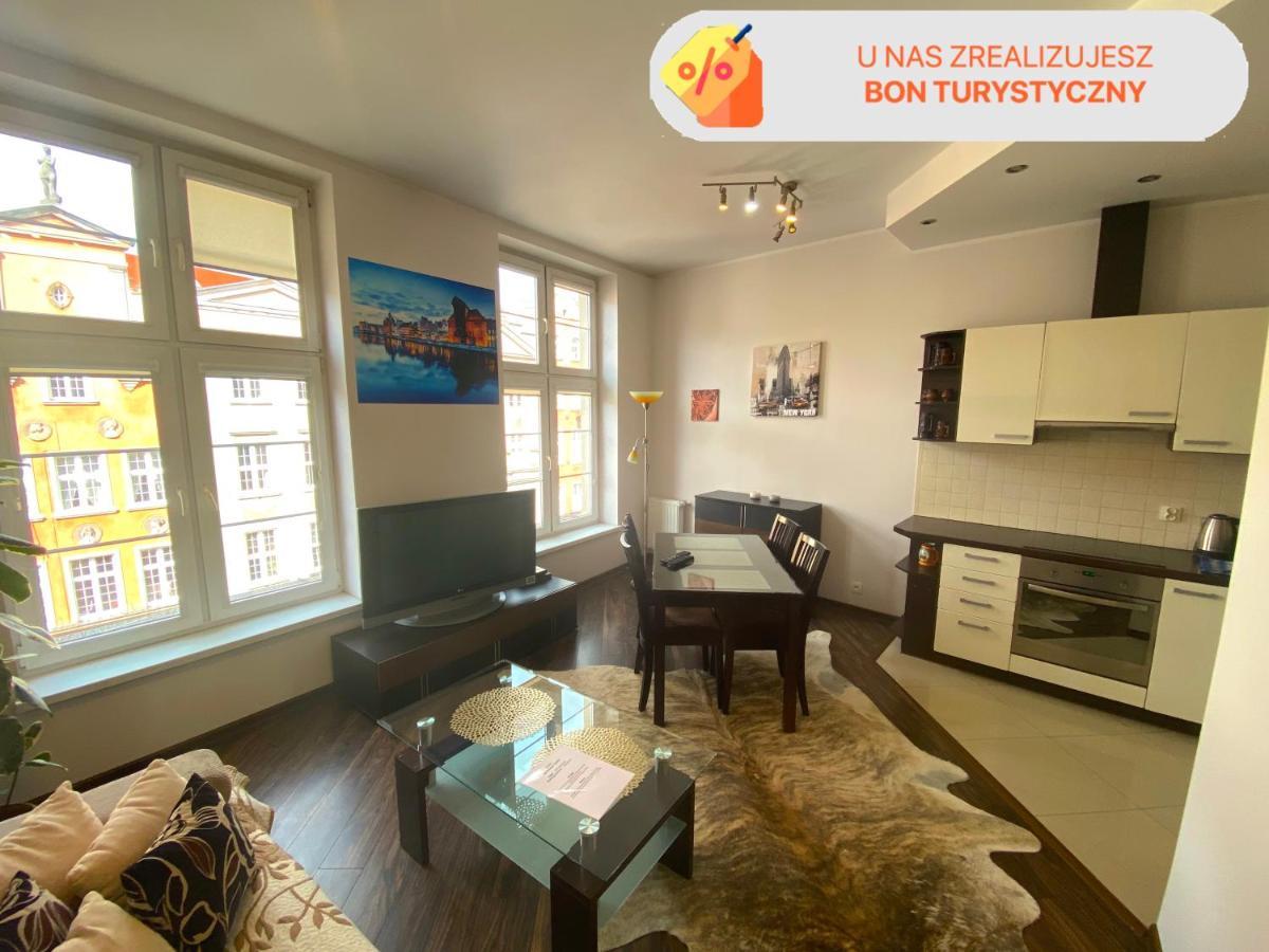 Gdanskie Apartamenty - Apartamenty - Dluga Z Widokiem Na Ratusz I Nad Motlawa Экстерьер фото